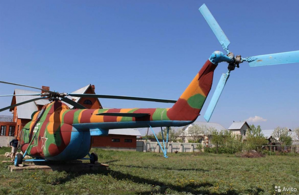 В Самарской области продают фюзеляж вертолёта Ми-8 с широким фукционалом