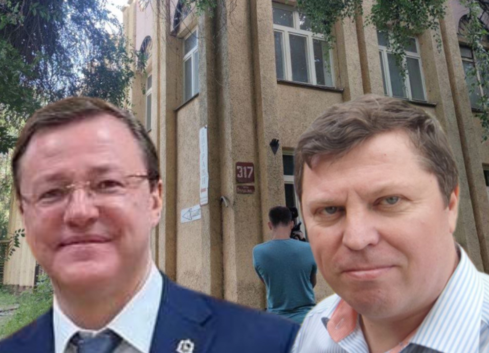 Депутат Михаил Матвеев провёл встречу Дмитрием Азаровым по поводу здания детского сада «Петушок»