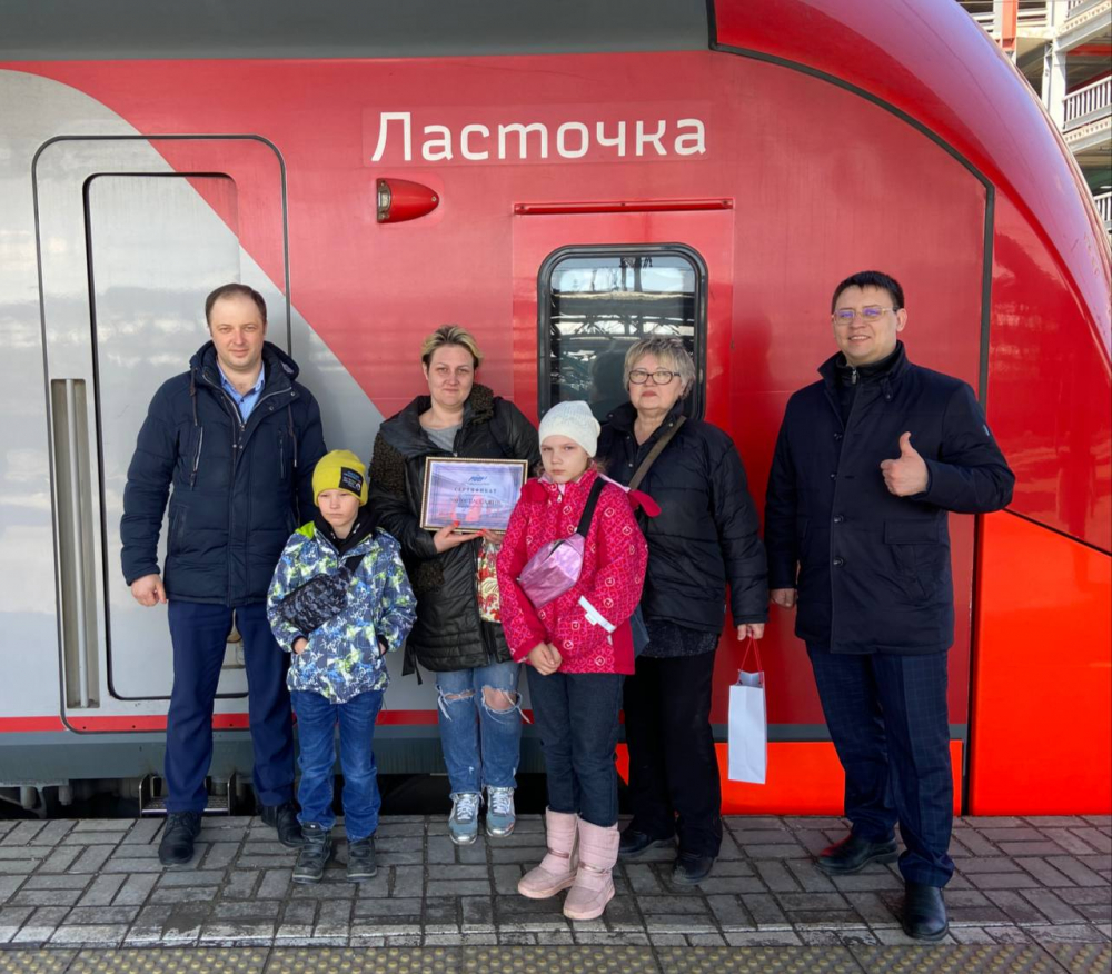 «Ласточка» в Самарской области перевезла 700-тысячного пассажира