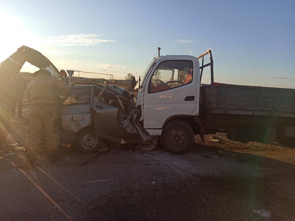 Трое погибших в лобовом ДТП на пустой дороге в Самарской области