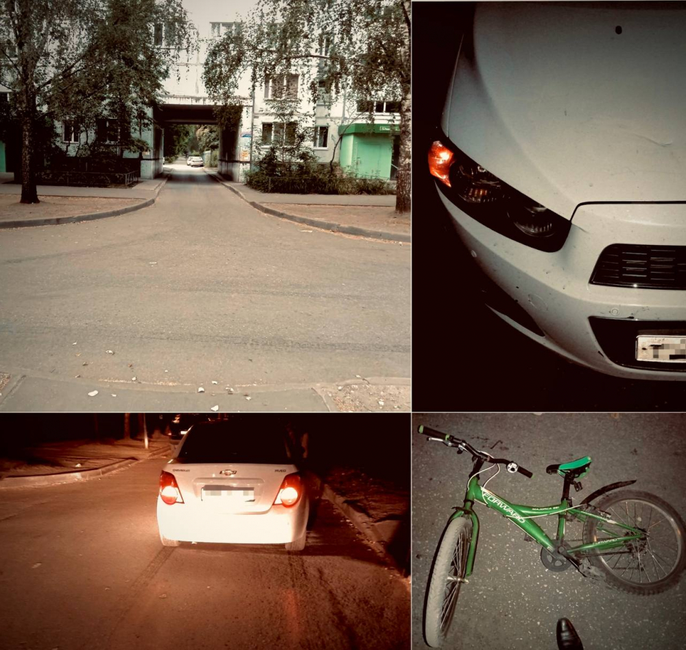 В Тольятти женщина на «Шевроле Авео» сбила 6-летнего велосипедиста