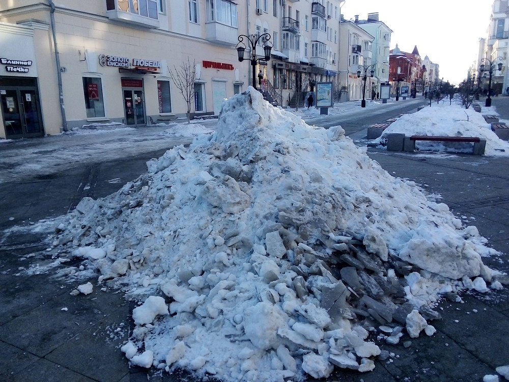 Золотой самарский снег: коммунальщики заработали на осадках 7 млн руб