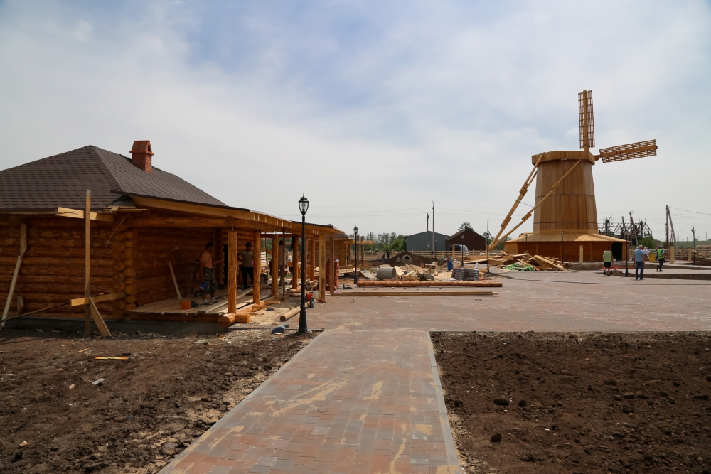 Завершается реставрация Бариновской мельницы
