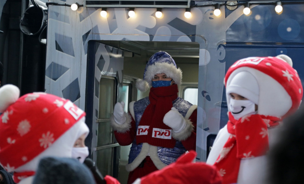Поезд Деда Мороза прибудет в Самару 10 декабря