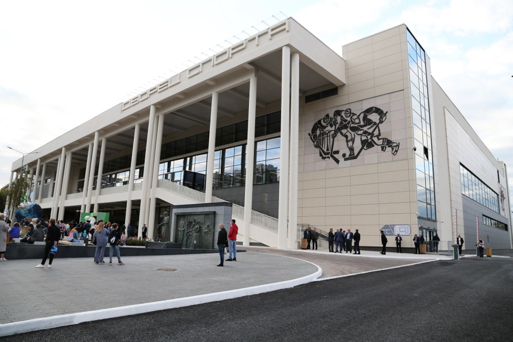 Новый Дворец спорта открыли в сентябре 2021 года.