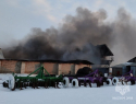В Большечерниговском районе пожар охватил 10 тракторов и другую сельскохозяйственную технику