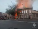В Самаре ночью сгорели три старых здания