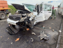 Два человека пострадали в ДТП с КамАЗом и УАЗ под Самарой