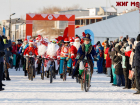 В Самарской области прошёл велозабег Дедов Морозов и забег моржей