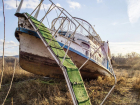 Диггеры нашли заброшенный корабль «Москвич» в протоках Самары