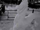 В Самарской области появились первые снеговики