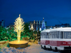 Самарцы жалуются, что не могут полюбоваться на новогоднее убранство города из-за отсутствия трамваев