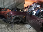 В Самарской области грузовик столкнулся с «Приорой», которая мчалась на скорости 150 км в час