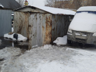 В Самаре коммунальщики не могли устранить аварию из-за гаража