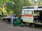 Самарский «Блокнот» изучил рацион питания спасателей на пожаре в Жигулёвском заповеднике