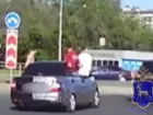 В Самаре наказали водителя «Приоры» за опасное вождение с пассажирами на дверях