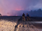 Пожар в Борском районе Самарской области может перейти на населённые пункты