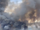 В сети появились видео тушения пожаров в Самарской области из кабины пилота