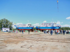 В Самаре торжественно спустили на воду два судна новой серии «Нефтефлота