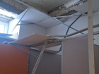 В чапаевской школе на трёх учениц обвалился потолок
