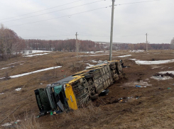 На трассе в Самарской области перевернулся пассажирский автобус: 2 человека погибли, 22 – госпитализированы