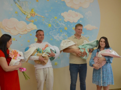 Впервые в истории в больнице Середавина родились две тройни
