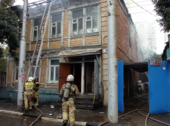 В Самаре снова горел нежилой деревянный дом 