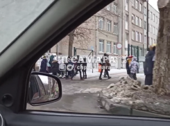 В самарской школе №65 произошел пожар 