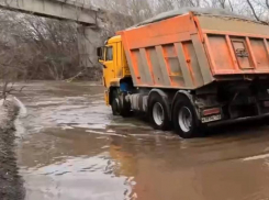 Дорога до Смышляевки ушла под воду