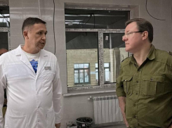 Строители из Самарской области завершают восстановление больницы города Снежное