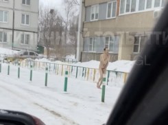 В Самарской области голый мужчина распугал посетителей супермаркета, а потом бегал по детской площадке