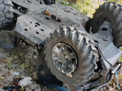 В Самаре водитель квадроцикла сорвался с Лысой горы