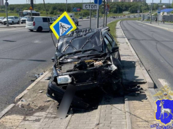Самарец попал в ДТП из-за того, что у его машины на ходу открылся капот 