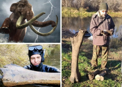 Погиб в схватке с носорогом: в Самарской области рыбаки нашли мамонта