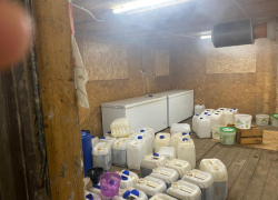 В Борском районе из нарколаборатории изъяли 117 кг наркотиков