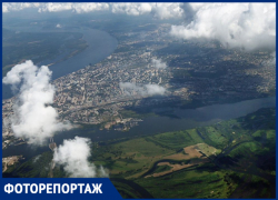 На стрелке Волги и Самары: показываем пейзажи мегаполиса с высоты 5 км