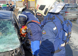 Смертельное ДТП с участием трёх авто произошло в посёлке Волжский 
