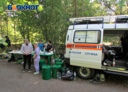 Самарский «Блокнот» изучил рацион питания спасателей на пожаре в Жигулёвском заповеднике