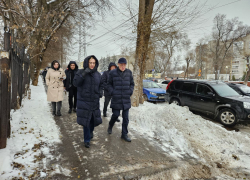Второй день в Самарской области продолжается снегопад