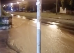 В Самаре затопило улицу Ново-Вокзальную