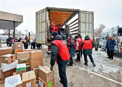 В Самаре отправлен юбилейный гуманитарный конвой для бойцов СВО