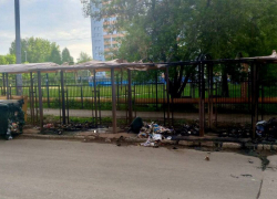 В Самаре вандалы сожгли мусорные контейнеры на Черемшанской