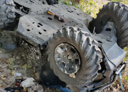 В Самаре водитель квадроцикла сорвался с Лысой горы