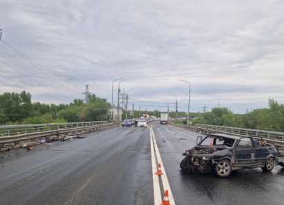 В Самаре произошло ДТП на Южном шоссе: пострадали два человека