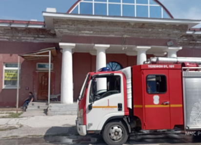 В Самаре на Губернском рынке произошел пожар