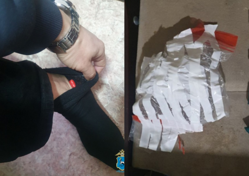 18-летнего закладчика с наркотиками в носках задержали в Самарской области
