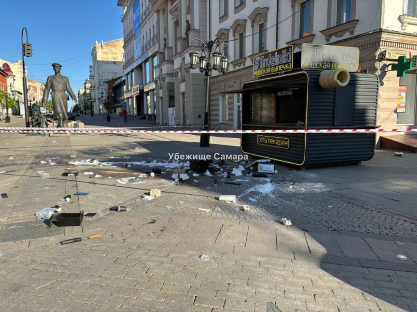 На улице Ленинградской в Самаре ограбили чешскую пекарню