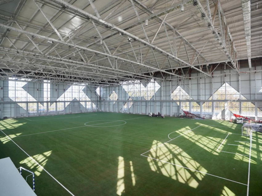 Строительство футбольного манежа у «Самара Арены» близится к завершению