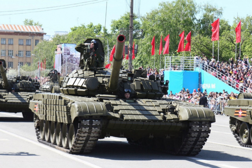 На площади Куйбышева в Самаре пройдут репетиции военного парада в честь Дня Победы