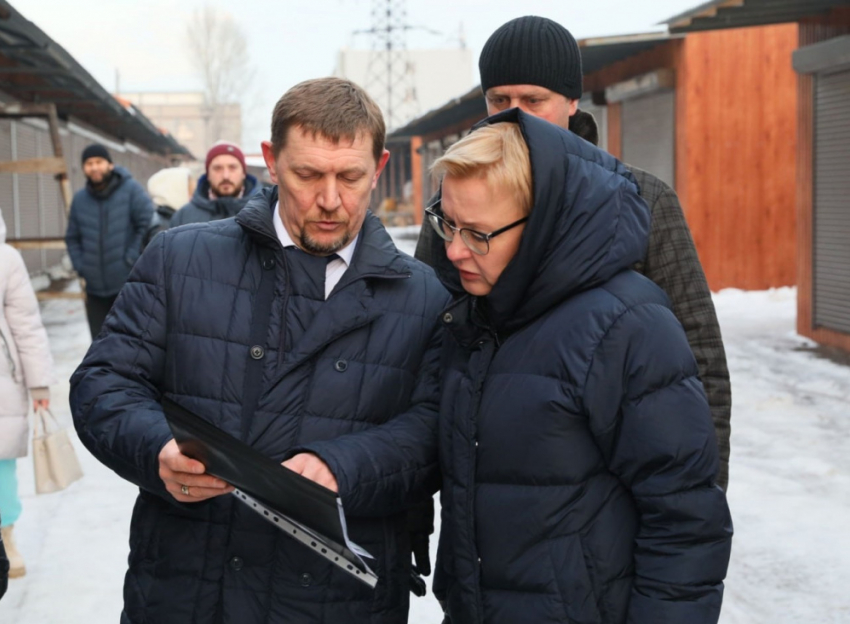 Глава Самары Елена Лапушкина проверила ход работ по созданию ТПУ «Пятилетка» 